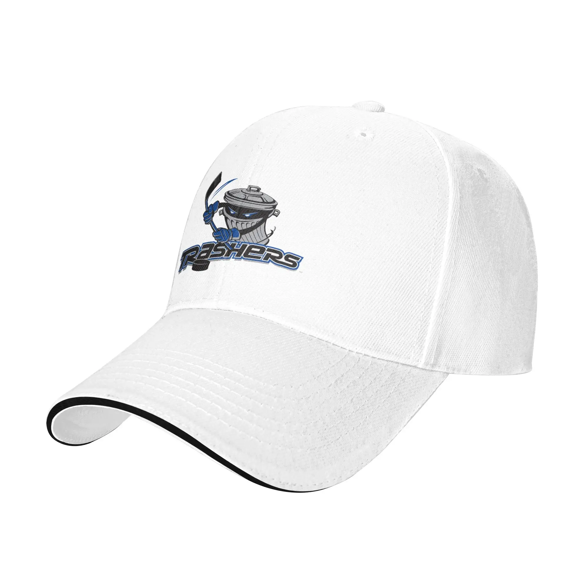 Danbury Trashers Ice Hockey (UHL) Cap Casual Baseball Caps Adjustable Hat Hip Hop Summer Unisex Baseball Hats Customizable