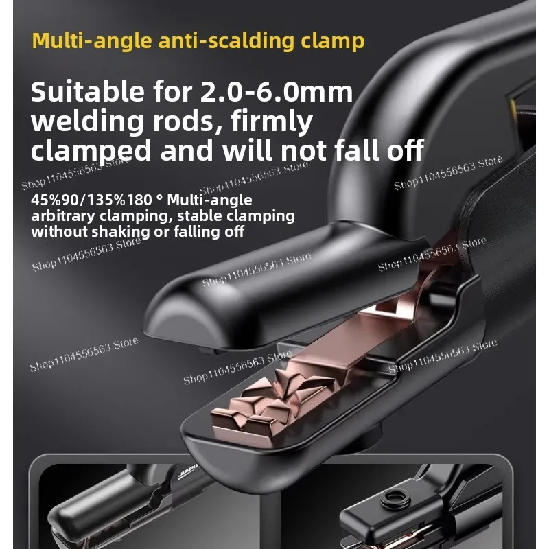 

Держатель электрода нового типа из чистой меди, плоскогубцы для сварки промышленного класса с защитой от ожогов, аксессуары для сварки TIG