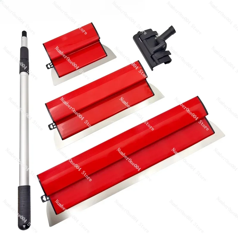 

Телескопический шпатель для шпатлевки, цемента, строительного раствора, гипса, краски, для выравнивания, набор скребков из нержавеющей стали