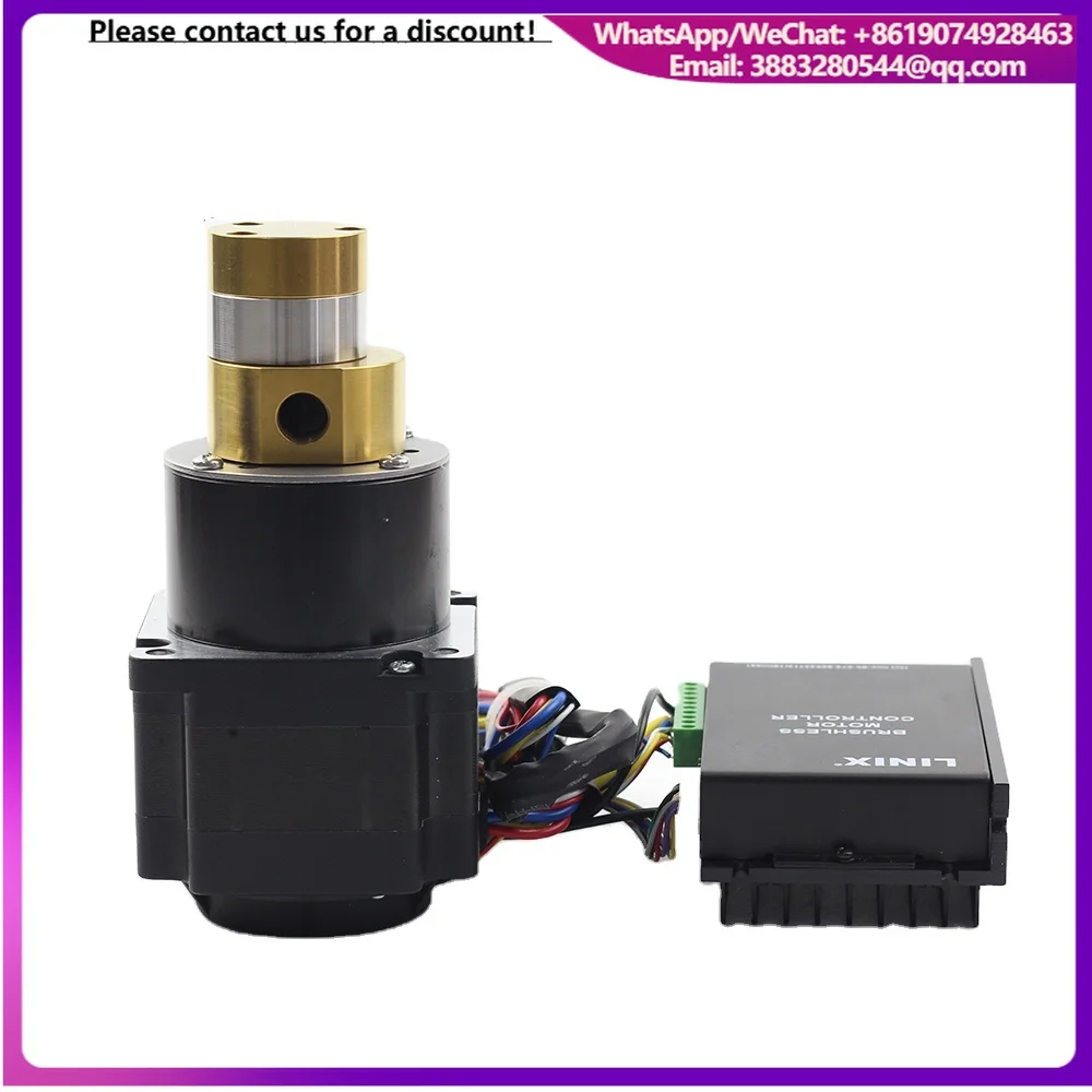 Low Temp Mono Block Water Small Pumps Magnetic Brushless External Stainless Steel Non-corrosive New Driver DC Fuel Oil Gear Pump