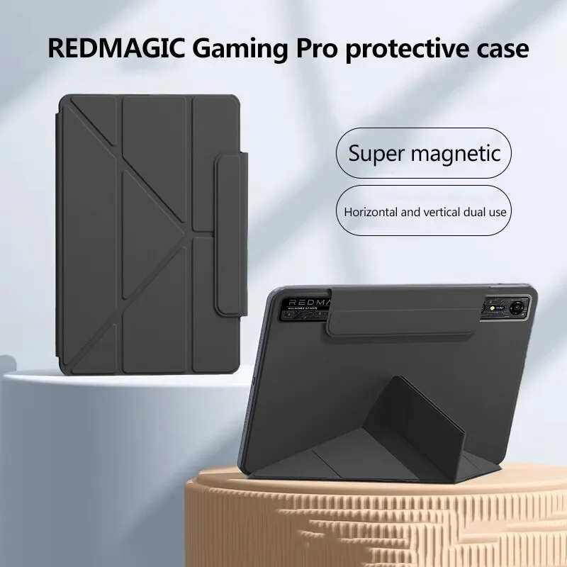 

Магнитные чехлы для игрового планшета ZTE nubia REDMAGIC Pro 10,9 Red Magic Nova 10,9 Y-складная подставка, защитный чехол