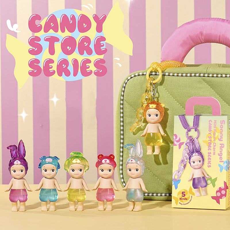 Sonny Angel Candy Store Series Blind Box Toys Doll Cute Anime Action Figure Ornaments Figurines Dolls Desktop Home Decor Collect