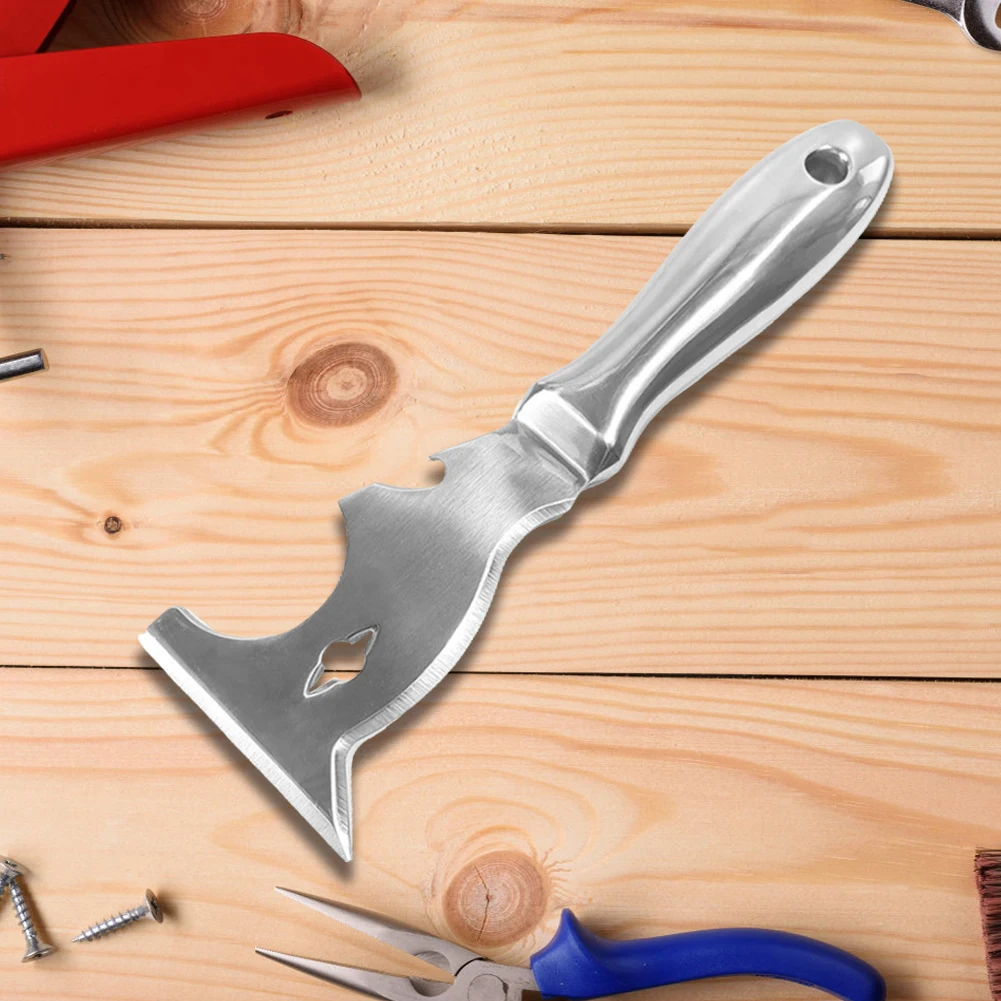 

Многофункциональный шпатель 10 в 1 для удаления шпатлевки, краски, герметика, для работы с деревом и обоев