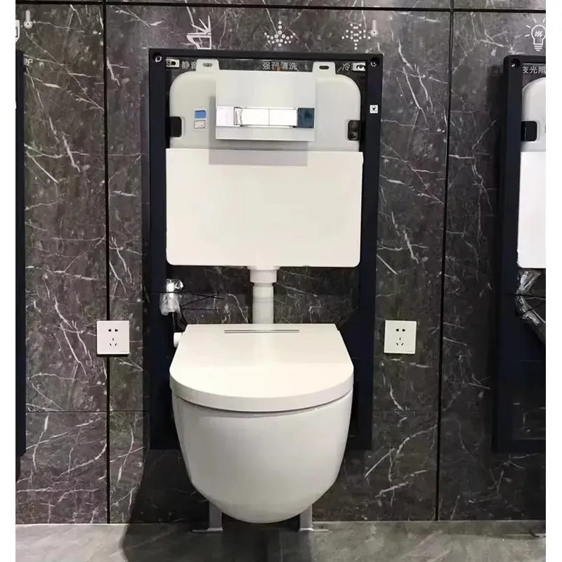 High Quality Wall Hung Ceramic Smart Toilet Bowl Sanitary Ware