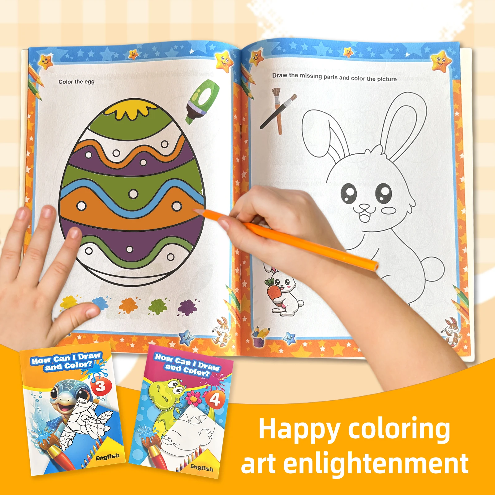 

Усовершенствованные книжки-раскраски и рисования: как я рисоваю и раскраска»