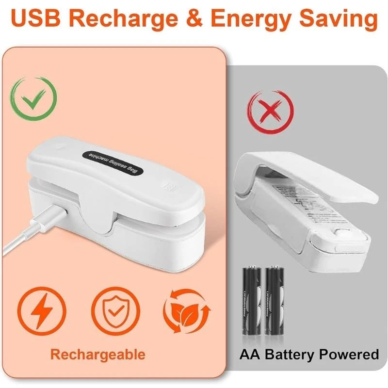 칩 백 스낵 가방을위한 커터 밀봉 기계 ABS 재료가있는 가열 실러