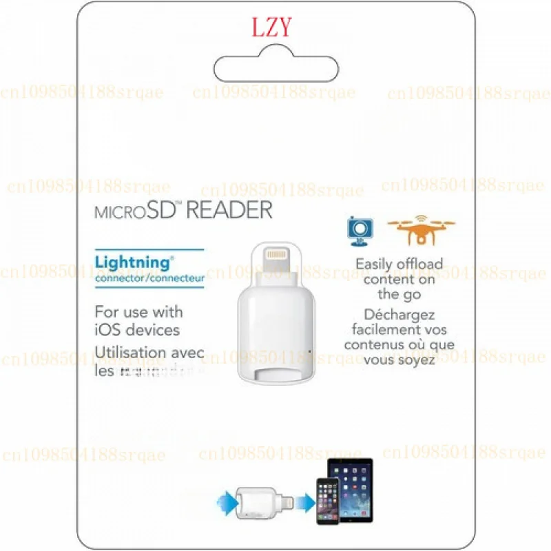 

Устройство чтения карт памяти Lexar microSD с разъемом Lightning