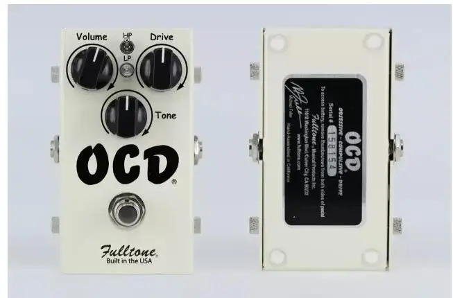 Fulltone OCD V2.0 Ge edycja limitowana zniekształcenie/przeciążenie gitara Monoblock Effector