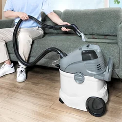 Karcher Home Macchina per la pulizia dei tessuti SE6100 Aspirapolvere umido e secco 1400W Pulizia dei tappeti Pulitore per macchie 21kPa Aspirazione spray