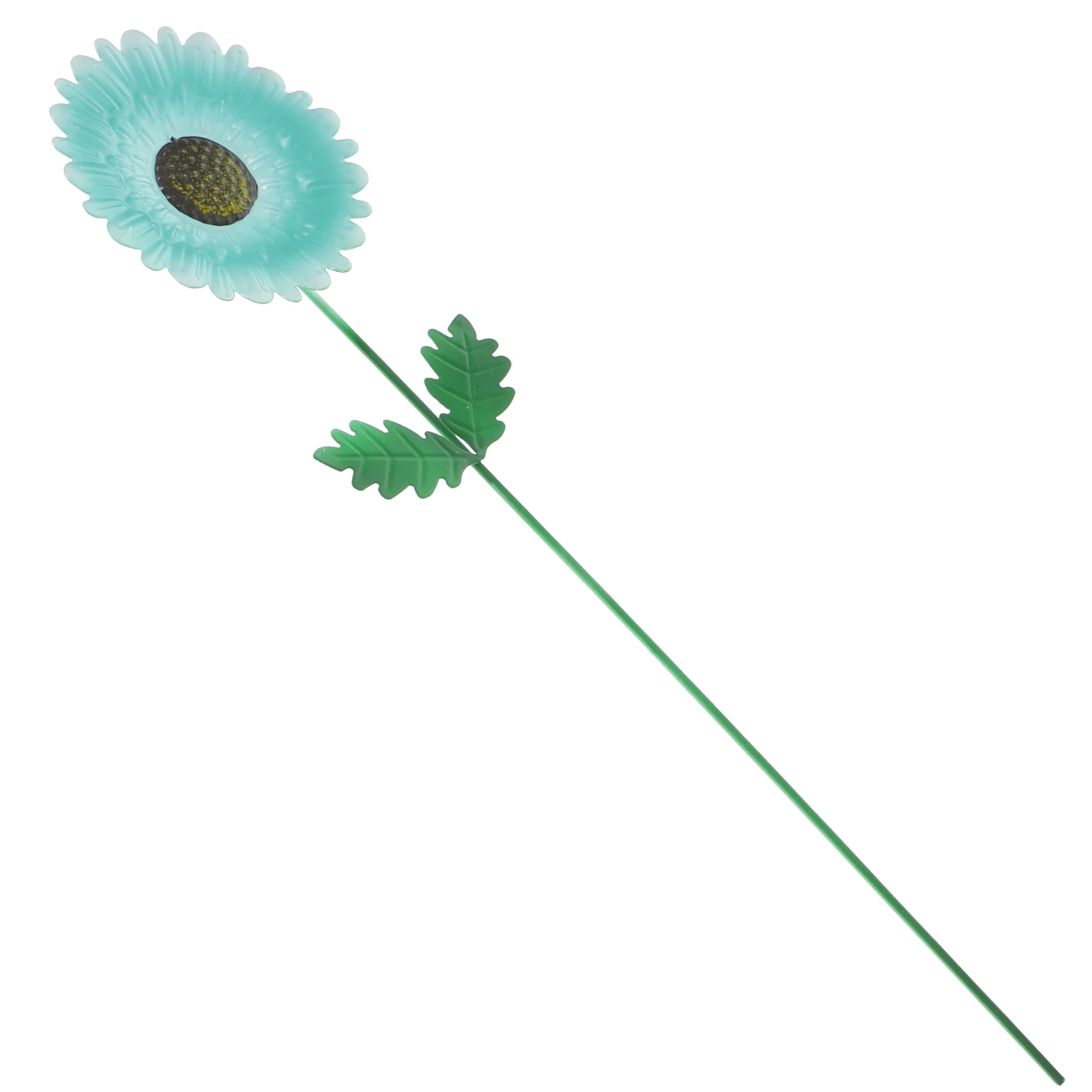 

Colorful Iron Flower Stake for Garden Yard Decor Realistic Metal Outdoor Ornament Spring Patio Decoration Metal Garden Decor