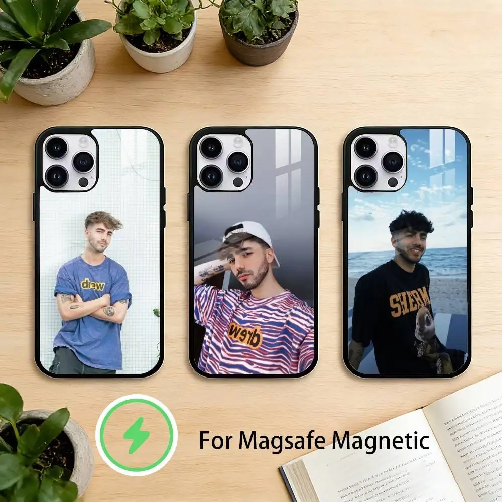 

Federico Vigevani YouTuber Phone Case For iPhone 17,16,15,14,13,12,Plus,Pro,Max For Magnetic Wireless Charge
