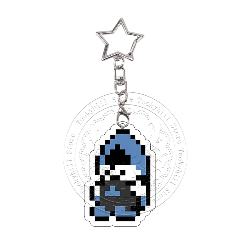 DELTARUNE Taschenanhänger Schlüsselanhänger Jevil Spamton Noelle Acryl-Schlüsselanhänger Holiday Ralsei Charaktere Kollektion Deko Geburtstagsgeschenk – Detail 16