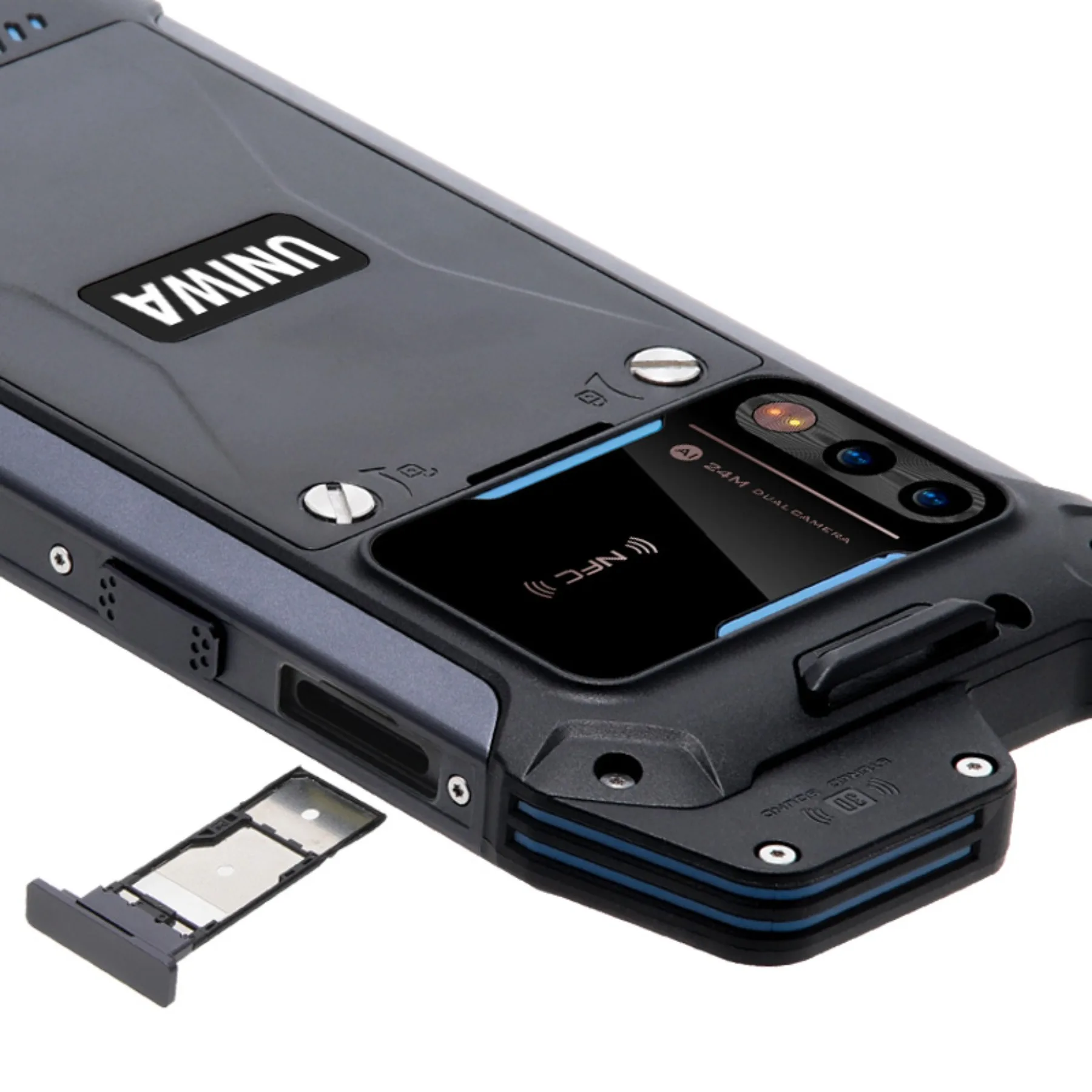 UNIWA W888 ATEX Explosion Rugged 4G Smartphone IP68 24MP Andriod 11 4GB+64GB Octa Core 6.3“ HD Screen 4400mAh PTT  Mobile Phone