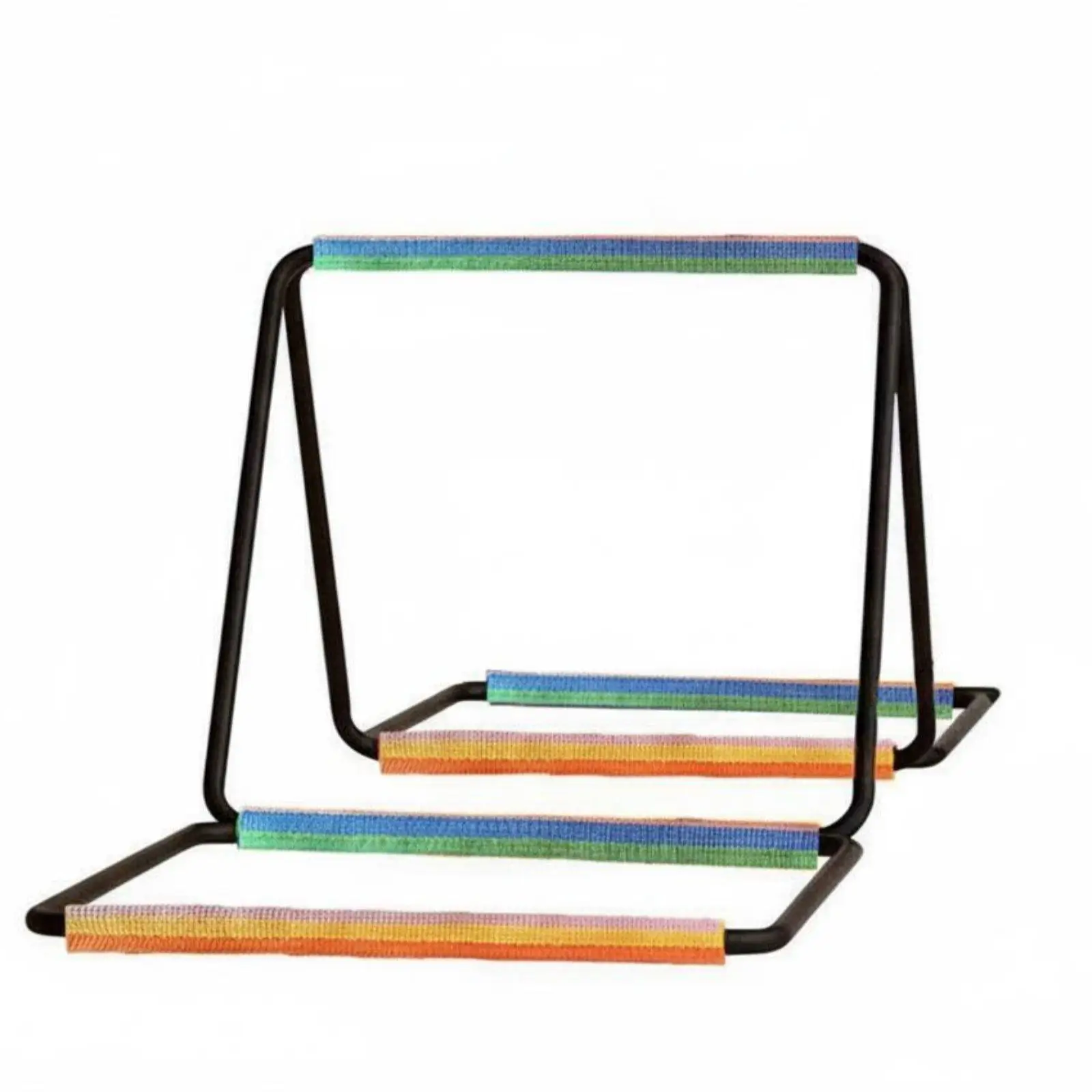 Folding Agility Ladder Foldable Convertible Training Hurdle Connectable Multi-Functional Speed Ladder for Kids, Athletes,