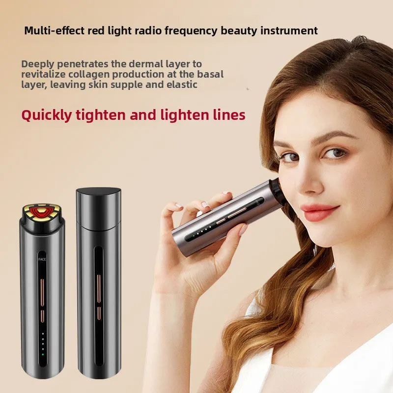 Multi Functional Microcurrent Beauty RF Generator for Skin Revitalization, Firming, Facial Lifting, Color Light Beauty Device
