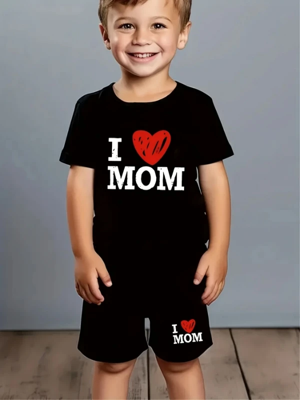 Toddler "I ❤️ Mom" … - image
