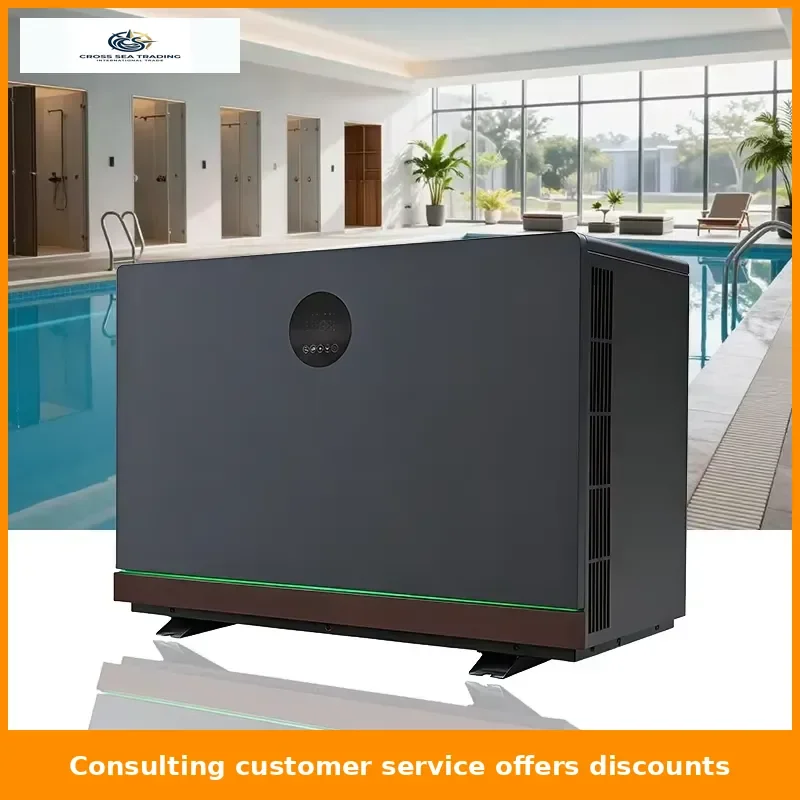 Electric Air Source Heat Pump for Swimming Pools Hotels and Outdoor Applications Large Capacity Without Water Tank