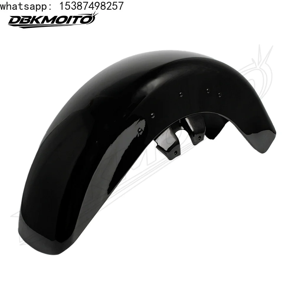 For Rust-proof Steel 19 Inch Front Mudguard Fender Extension for Harley Touring Road King Electra Glide