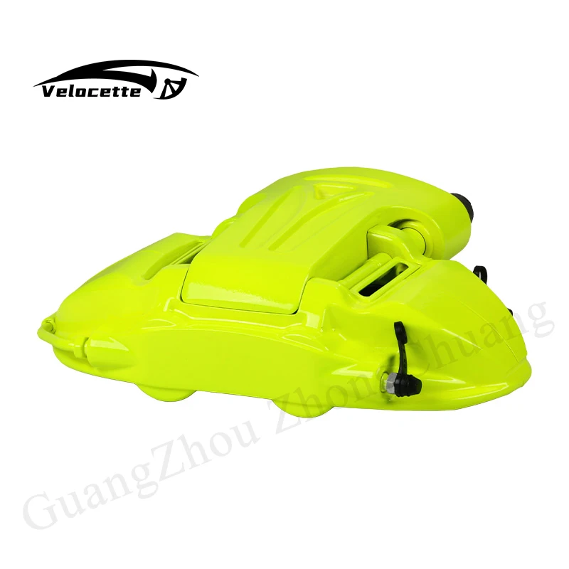 

Big Brake Caliper Kit 4-pot Piston Mechatronics Rear Wheel Electronic Handbrake For BMW E90 335i Mercedes-benz C63 Amg Audi S5