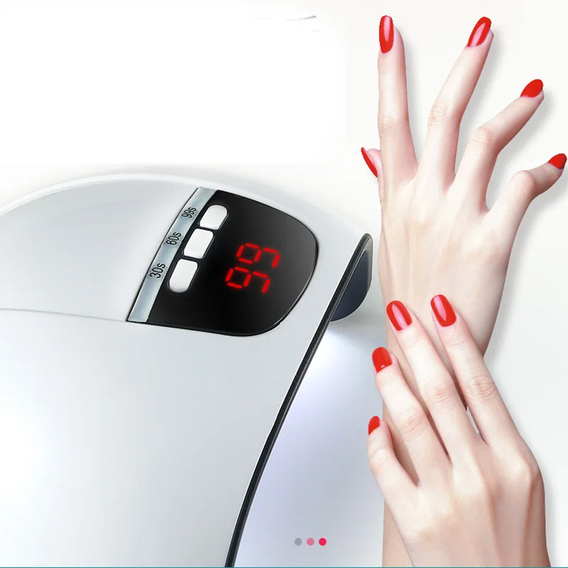 Professional Nail Dryer 18 LEDS Infrared Sensor Manicure Nail Lamp for Quick Curing All UV Gel Polish Nail Dryer Salon Tools