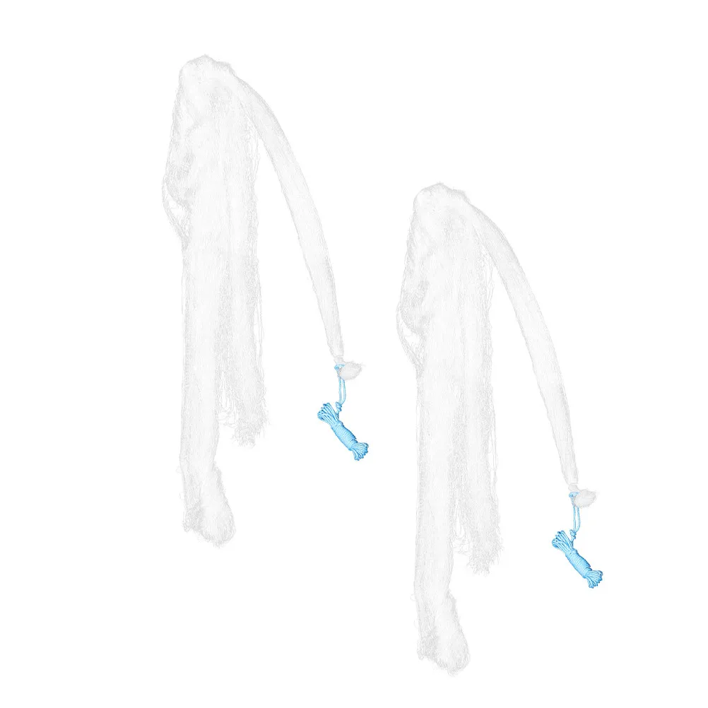 

2 Sets Balloon Release Nets Large Ceiling Drop Netting Party Decorations Birthday Wedding Graduation Celebration Flying Tool