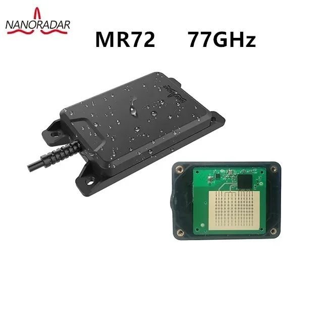 APM direct connection for uav agricultural robot Nanoradar MR72 77GHz 40m 80m millimeter wave radar sensor
