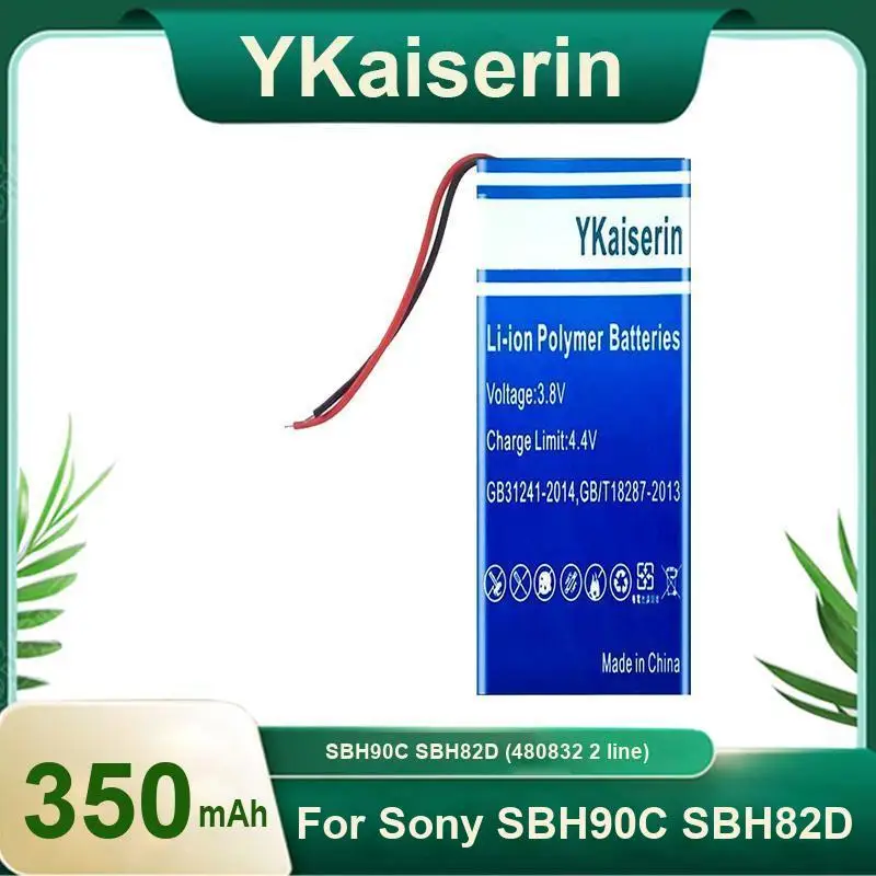 

For Sony SBH90C SBH82D 480832 2 Line High Quality 350Mah Environmentally Friendly Earphone Battery