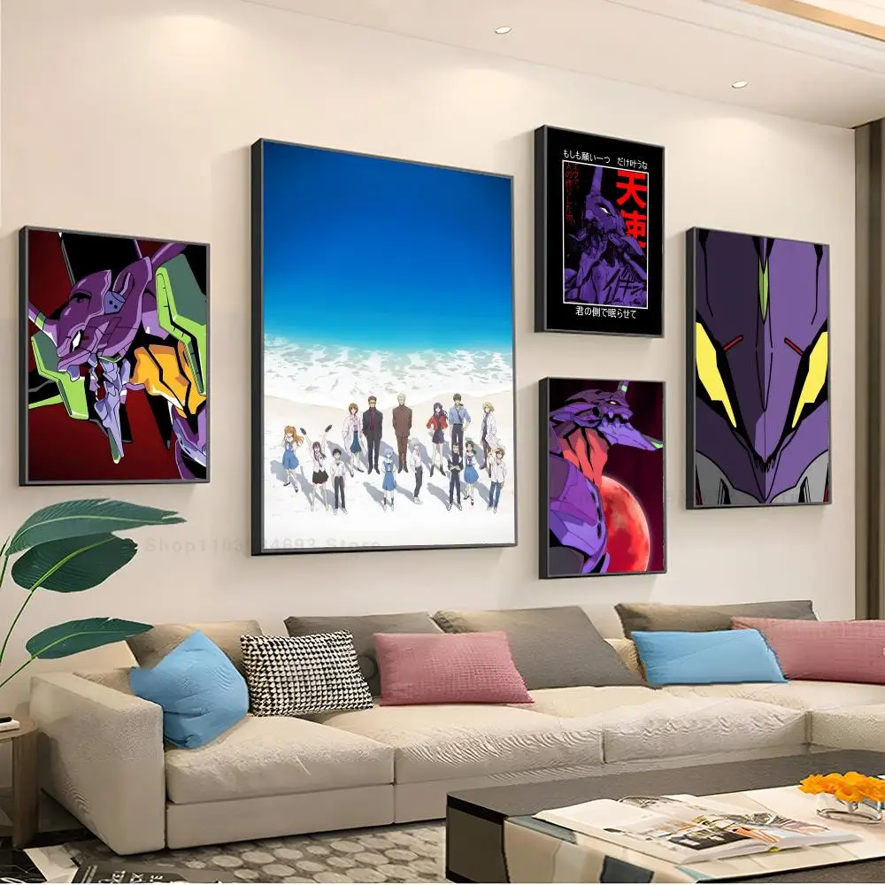 

Poster Paper Print Home Living Room Bedroom Entrance Bar Restaurant Cafe Art Painting Decoration Neon G-Genesis E-Evangelions