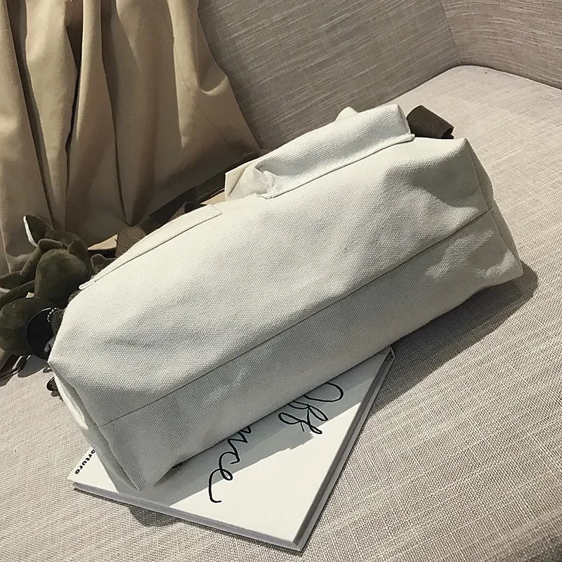 Sll07 Mode eine Schulter tragbare Leinwand Big Bag Sen Serie Hoch leistungs Frauen Pendler