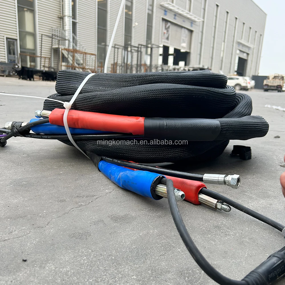 PU Foaming Polyurethane Pipe and Polyurea Heated Hose for Chemical Insulation