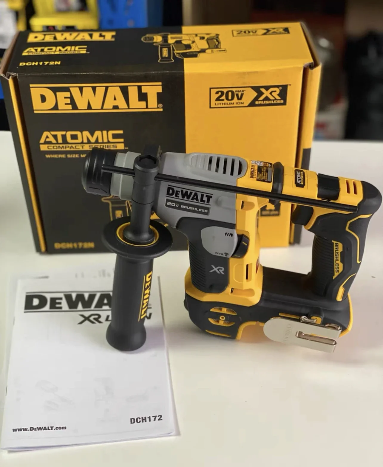 Imagem -04 - Dewalt Martelo Rotativo sem Escova Apenas Corpo Compact Sds Plus Dch172n 18v xr