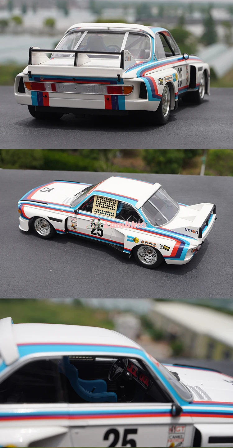 MINICHAMPS 1:18 For Original BMW CSL25 BMW3.0 Rally Car Simulation Model