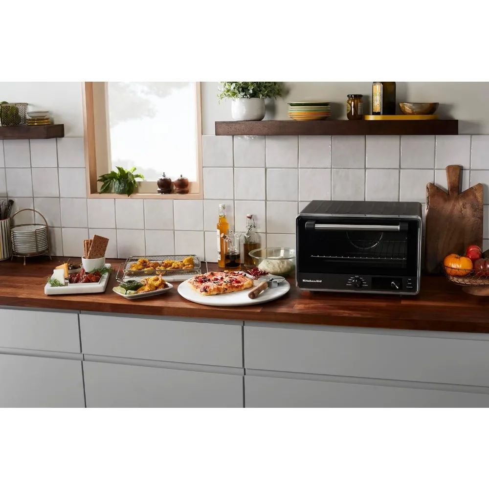 Digital Countertop Forno com Air Fry, KCO124BM