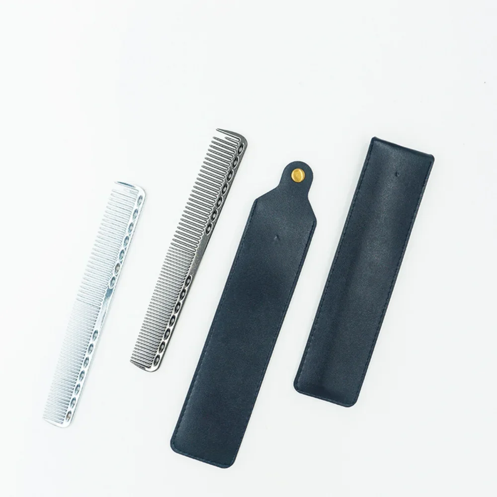Space Aluminium Haarkamm Pro Friseurkämme Mellado Petit Hansen Волос Haarschneiden Sterbende Haarbürste Friseurwerkzeuge Salon Mithelfer – Detail 17