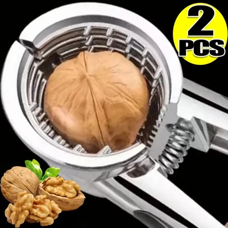 Portable Nut Cracker Walnut Clip Hazel Shell Clip Nut Shelling Plier Multifunctional Nuts Clip Kitchen Gadget Plier Cracker Tool