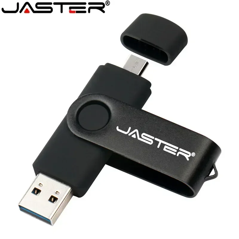 3 Ni 1 Phone Micro USB Pen Drive 64GB Rotatable Flash Drives 128GB With TYPE-C Memory Stick 64G Real Capacity U Disk 32GB 16GB