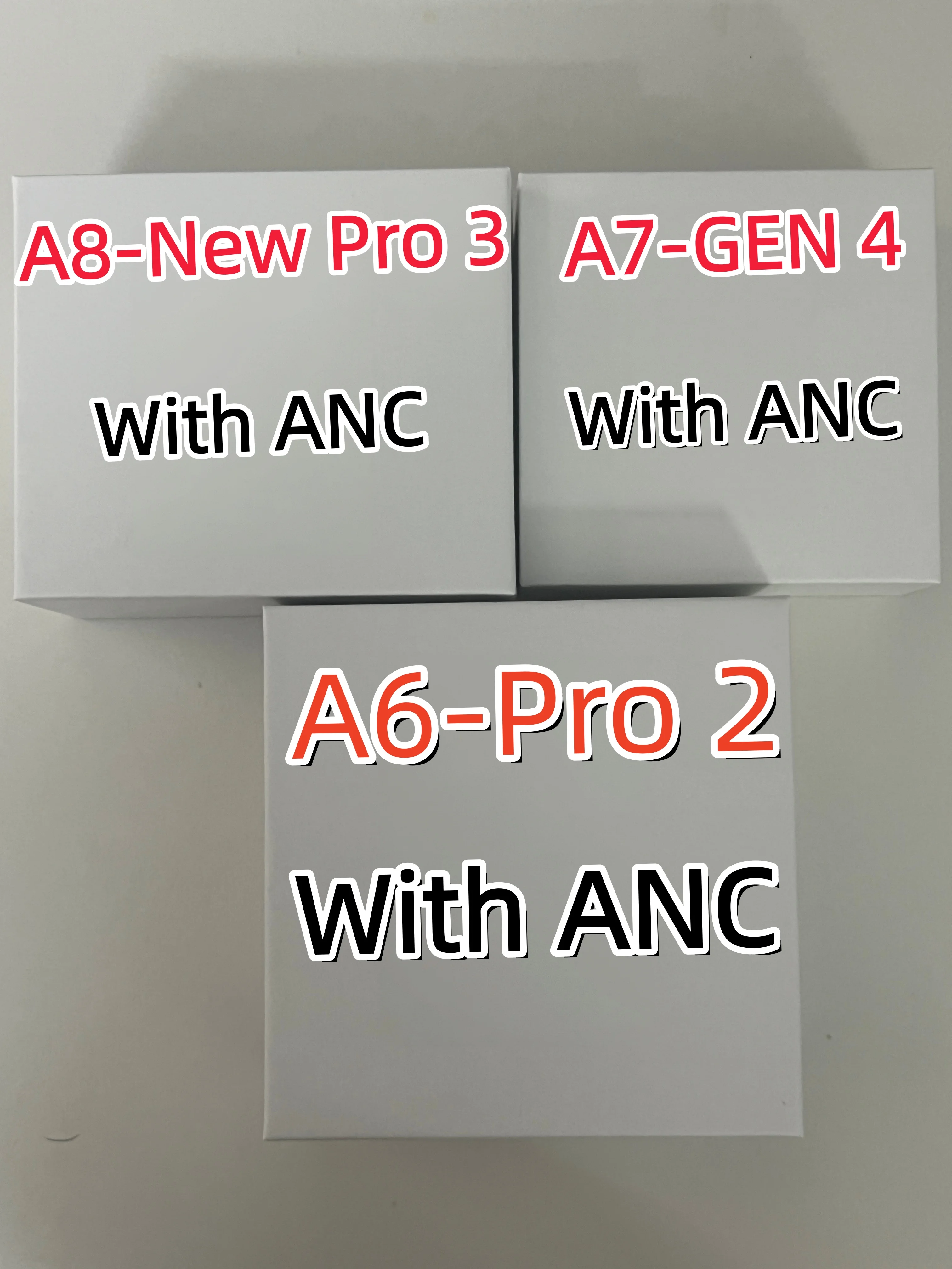 2026 Bluetooth Wireless Earphones 3 Pro Ture Wireless Earbuds Sports 2 Pro HiFI Stereo Waterproof Headset TWS Headphone With ANC