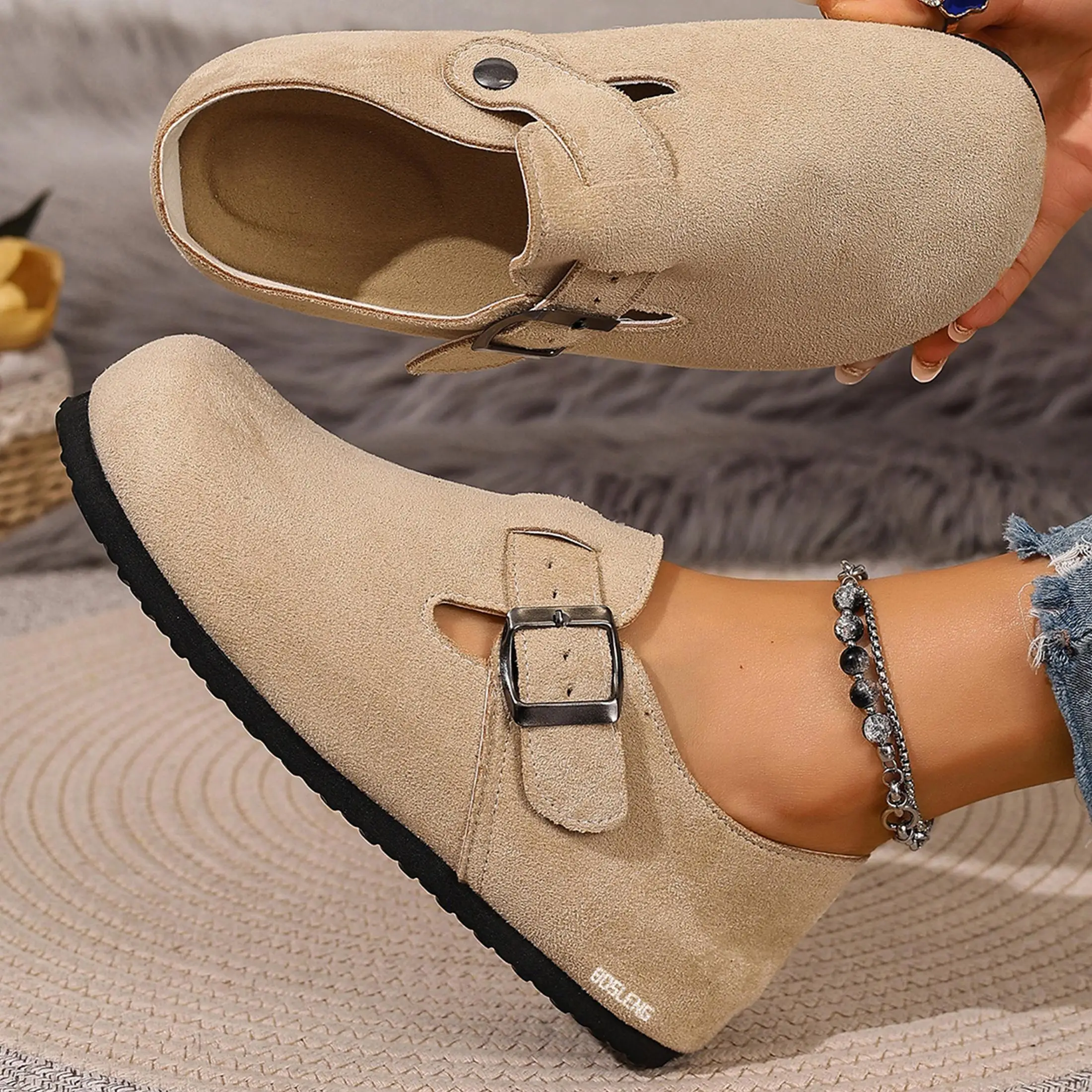Sepatu Loafer Suede Nyaman unt - Loafer Flat Women ulasan dan harga