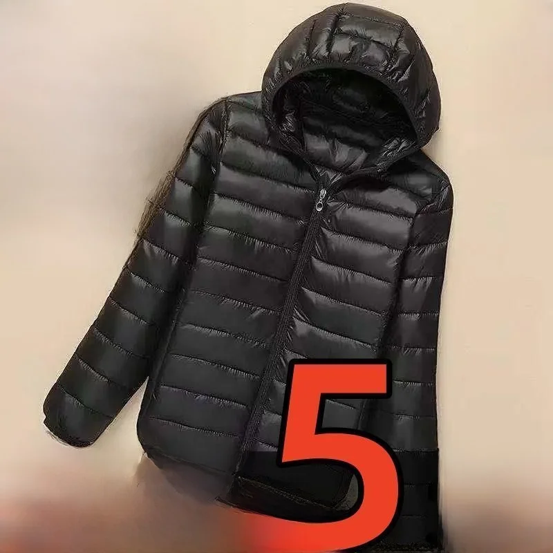 

Lightweight Padded Cotton Jaet Women's ort Hooded Stand Collar Loose Fit Autumn Winter Coat Korean Sle New 2024