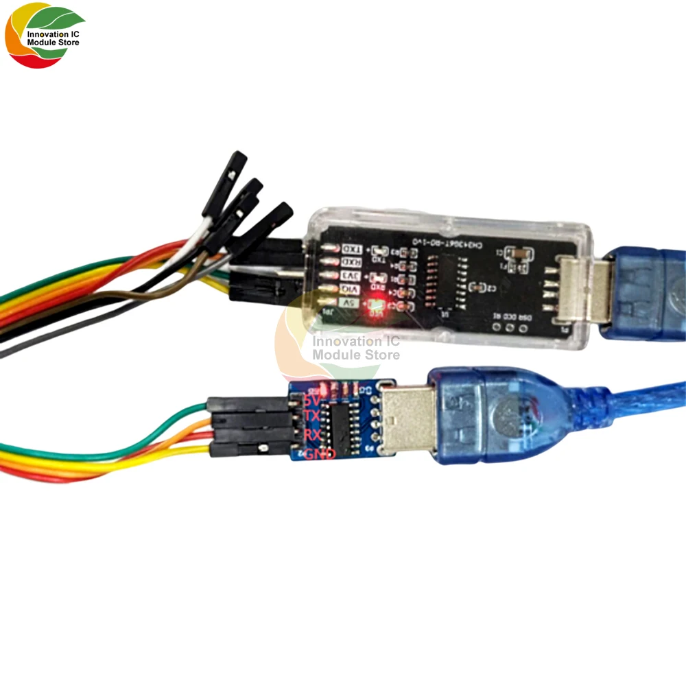 CH9329 Module UART/TTL Serial Port to USB HID Full Keyboard Mouse Driver-Free Game Development Box