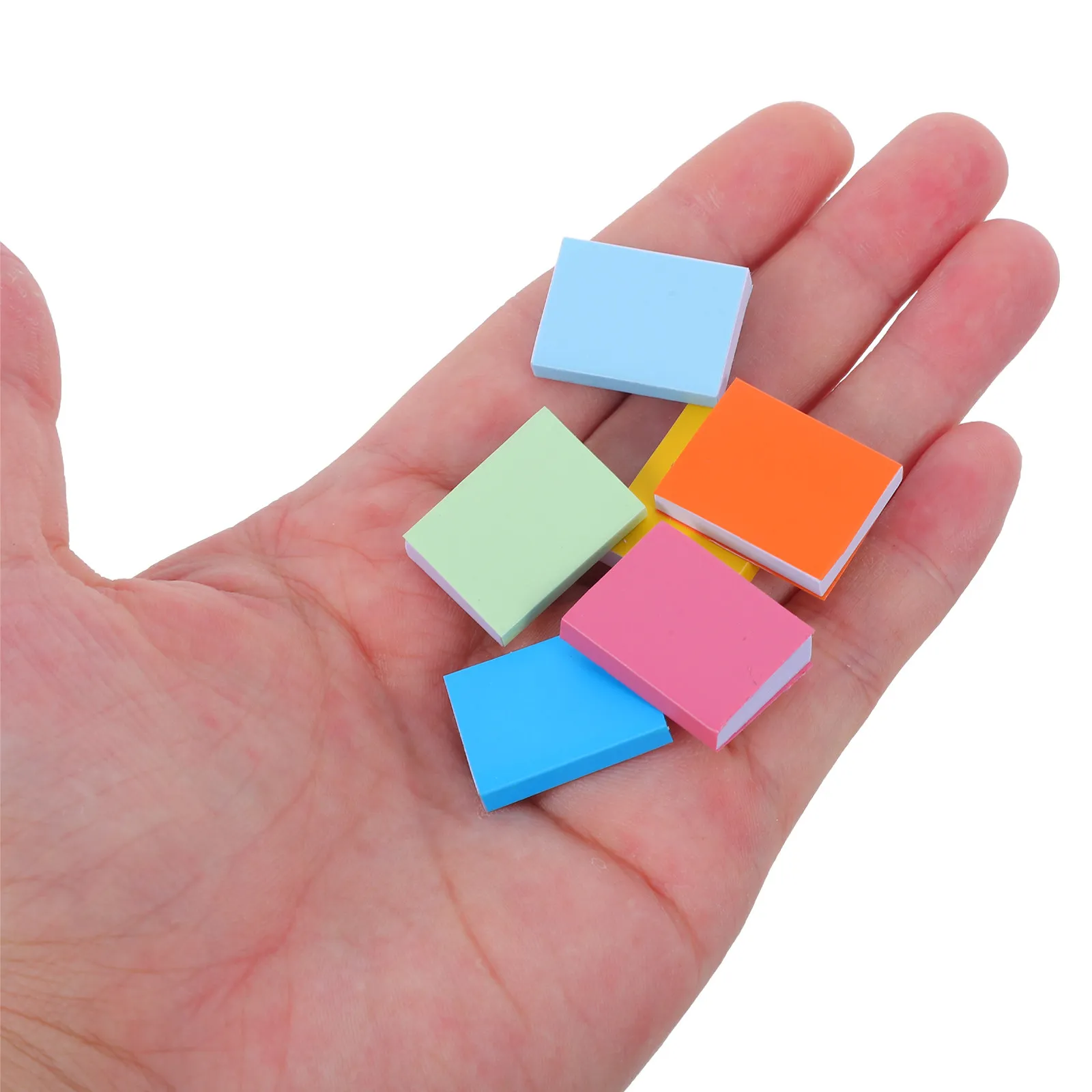 

40Pcs Miniature Books Colorful Blank Mini Notebooks Perfect for Dollhouse Accessories Crafts School Supplies Decorative Scene