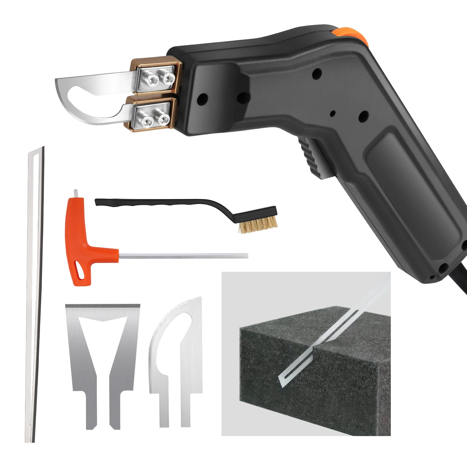 

Нож для резки пены, жемчужный хлопок, электрический горячий нож, терморезак, ручной питьевой электрический инструмент, нож, несколько резаков