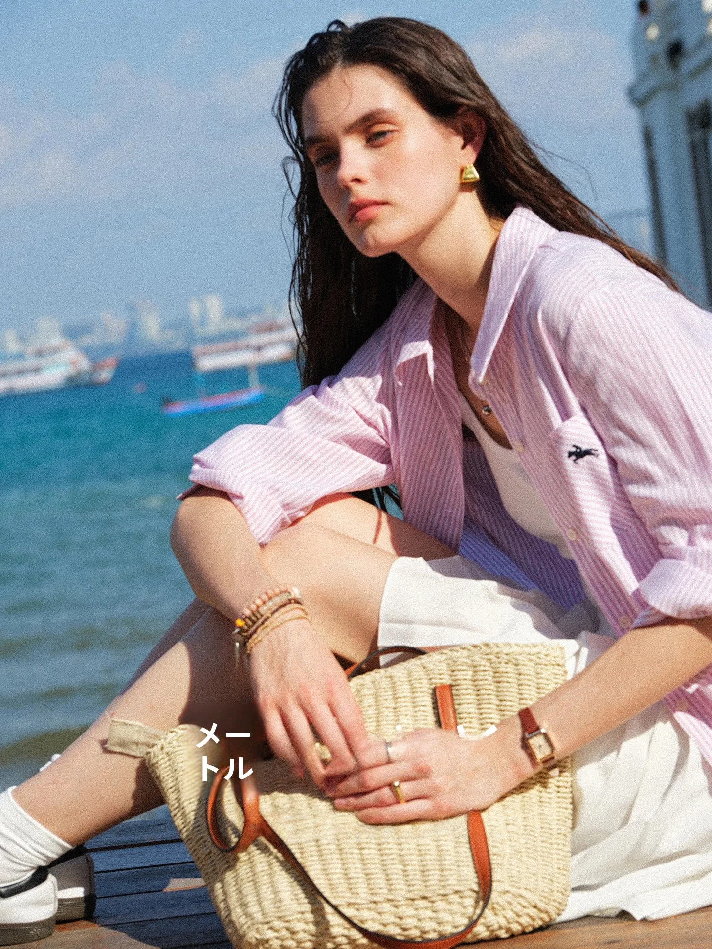 

Женская полосатая рубашка KUHNMARVIN, весна 2026, повседневная, свободного кроя, с длинным рукавом, дышащая, для Дня святого Валентина