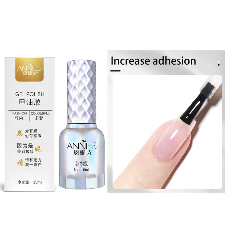 Hot Selling Anti Kromtrekken Bindmiddel Gel Polish Glad Semi Permanente Soak Off Uv Led Gel Nail Art