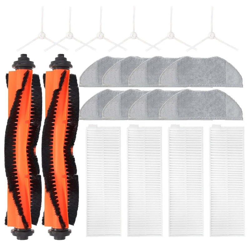فرشاة الجانب الرئيسي جزء ممسحة فلتر Hepa ، قطع غيار ل Xiaomimijia G1 ، Mi Robot فراغ ممسحة G1 الأساسية ، MJSTG1 منظف ، Skv4136gl