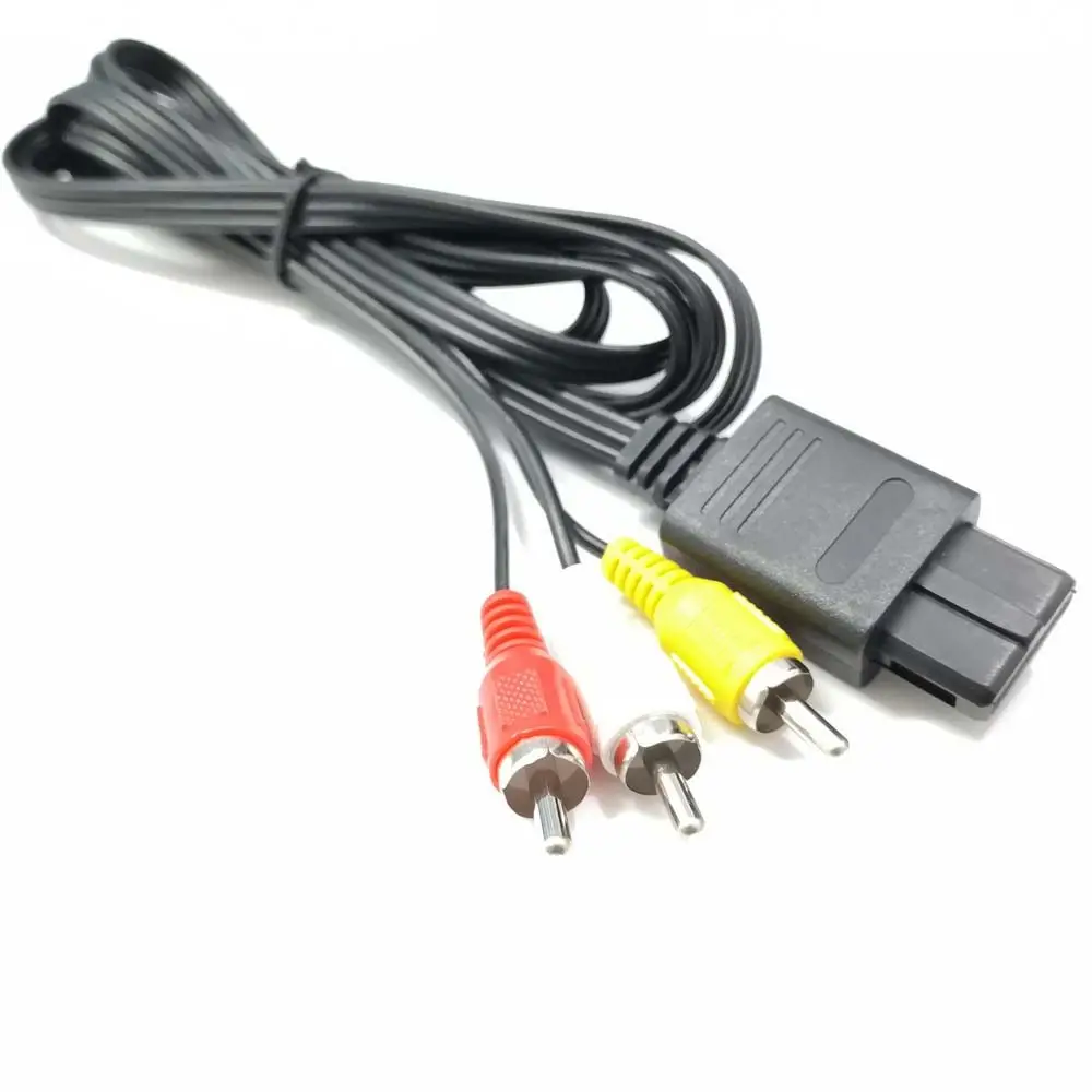 Game Cube Accessory RCA Digital Cable Gamecube Console TV Lead AV Cable to RCA Video Cord Audio Video Stereo Cable Audio Cable