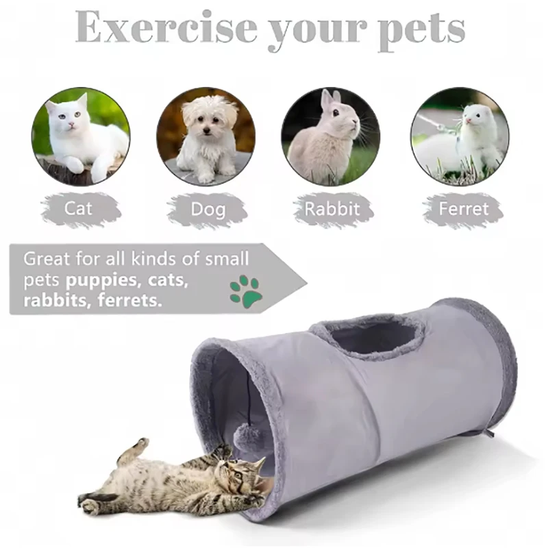 Plush Cat Tunnel 2