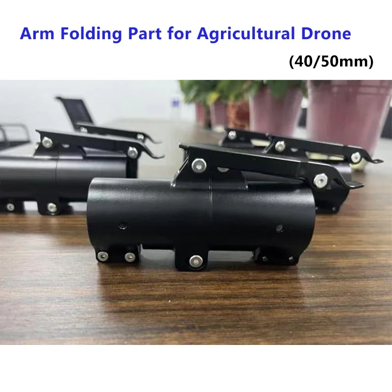 1pcs 40mm/50mm Folding Arm Carbon Tube Clip Pipe Clamp Fixture Joint Connector Adapter for RC Agricultural Spray Drone