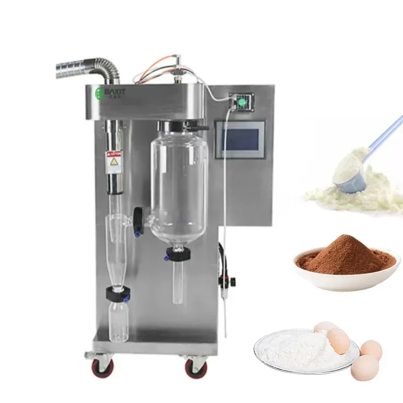 2L Spray Dryer Mini Laboratory Food Milk Powder Nutraceutical Detergent Powder High-Speed Centrifugal Spray Dryer