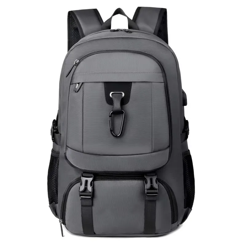 USB Men's Backpack Advanced Sense Leisure Travel Watertight Backpack College Student Schoolbag Large Capacity Laptop Backpack